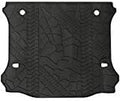 Black Cargo Liner Rear Floor Mat TPE Cargo Tray All Weather Protector Cover Trunk Cargo Mat B99352