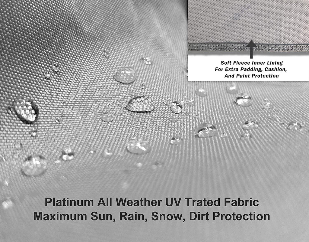 Weatherproof Car Cover with Fleece Lining O778828