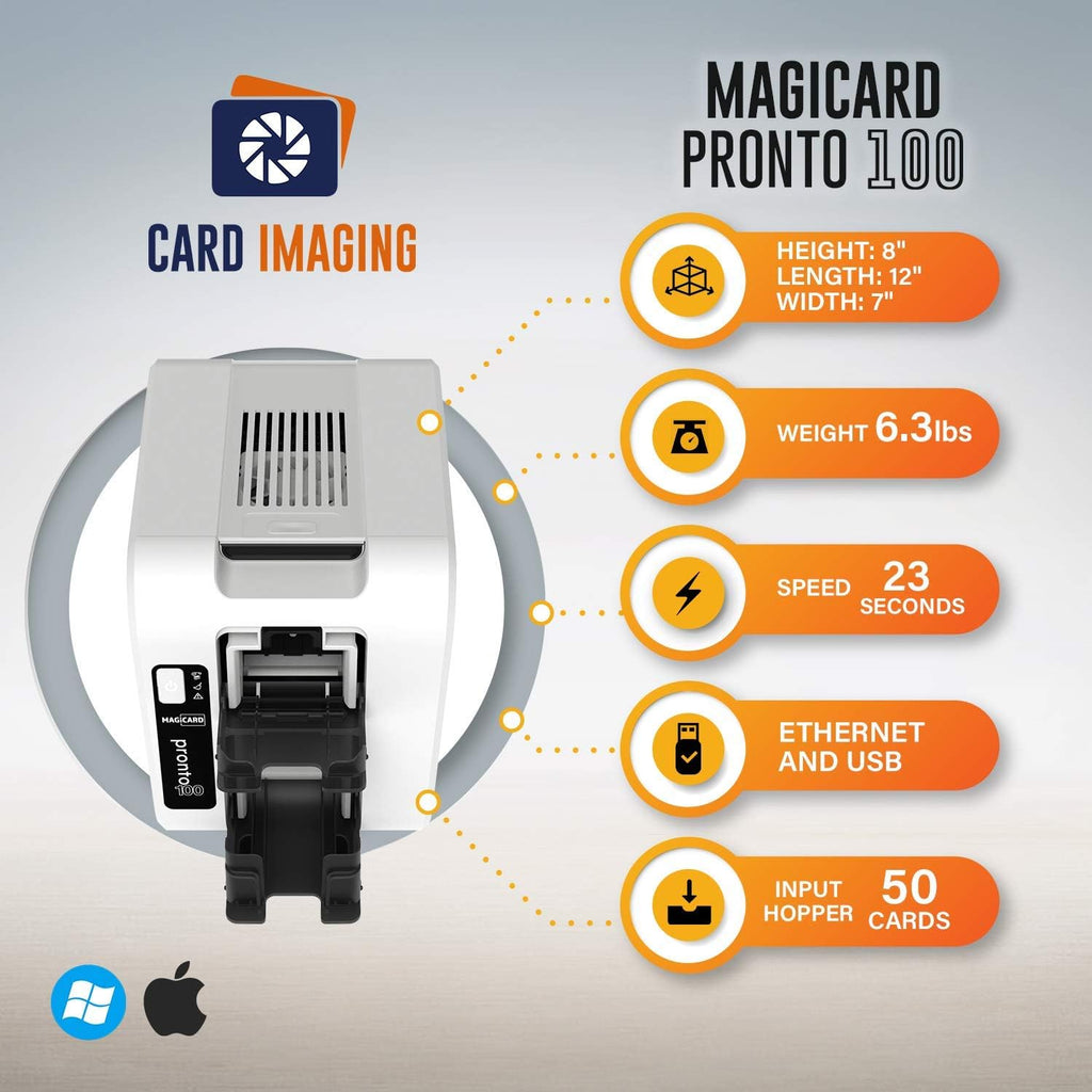 Single Side ID Card Printer Badge Maker Machine E3643