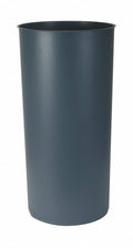 Gray Polyethylene Round Rigid Trash Can Liner E31979