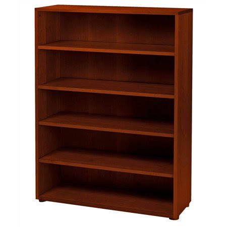 Brown 5 Shelf Wooden Bookcase R679349
