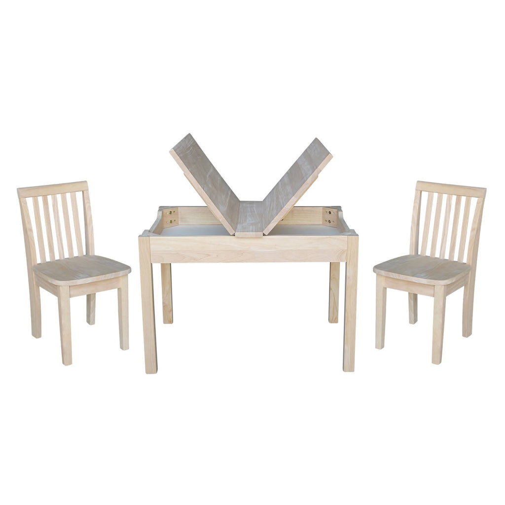 Table with 2 Mission Juvenile Chairs E743