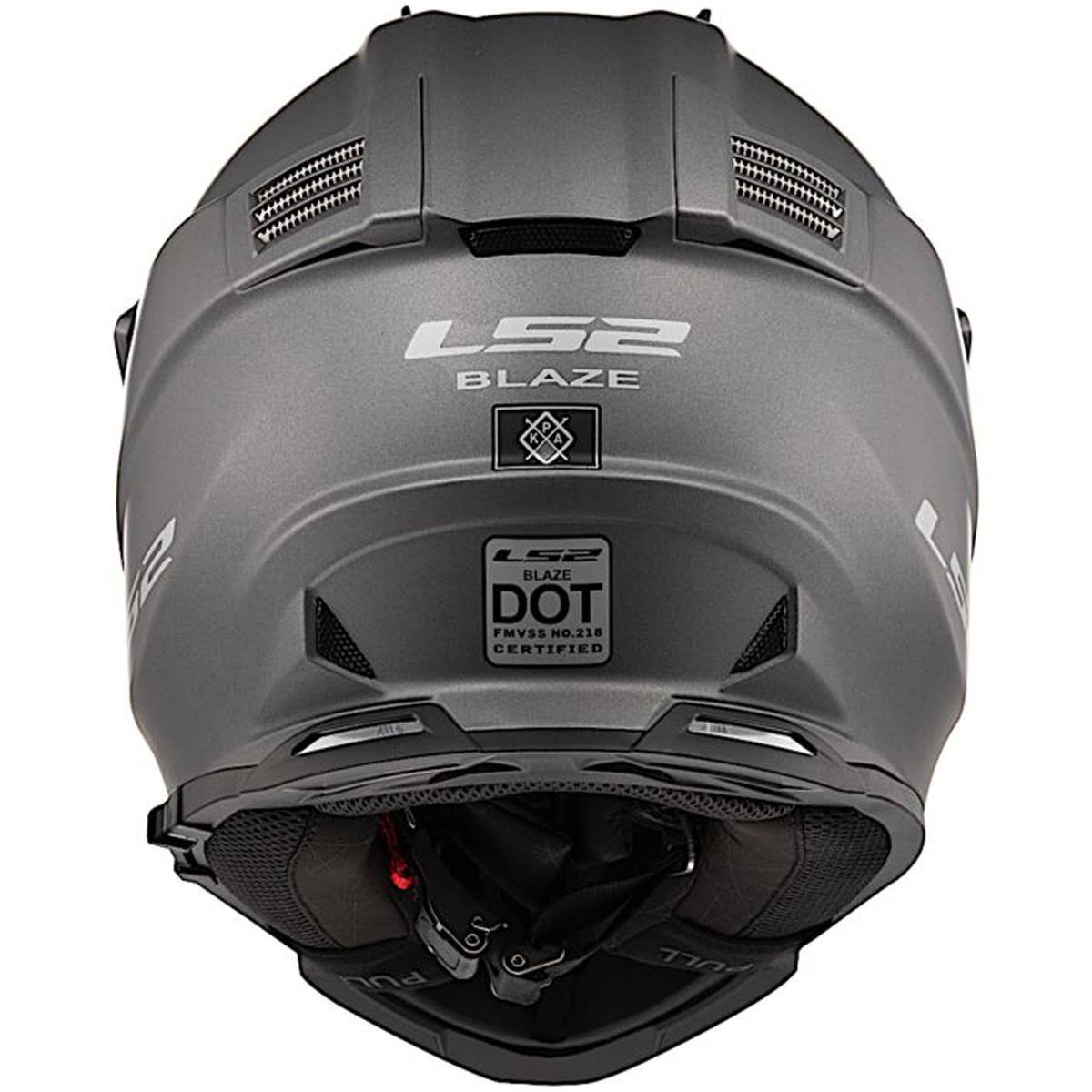 Matte Titanium Solid Helmet O125