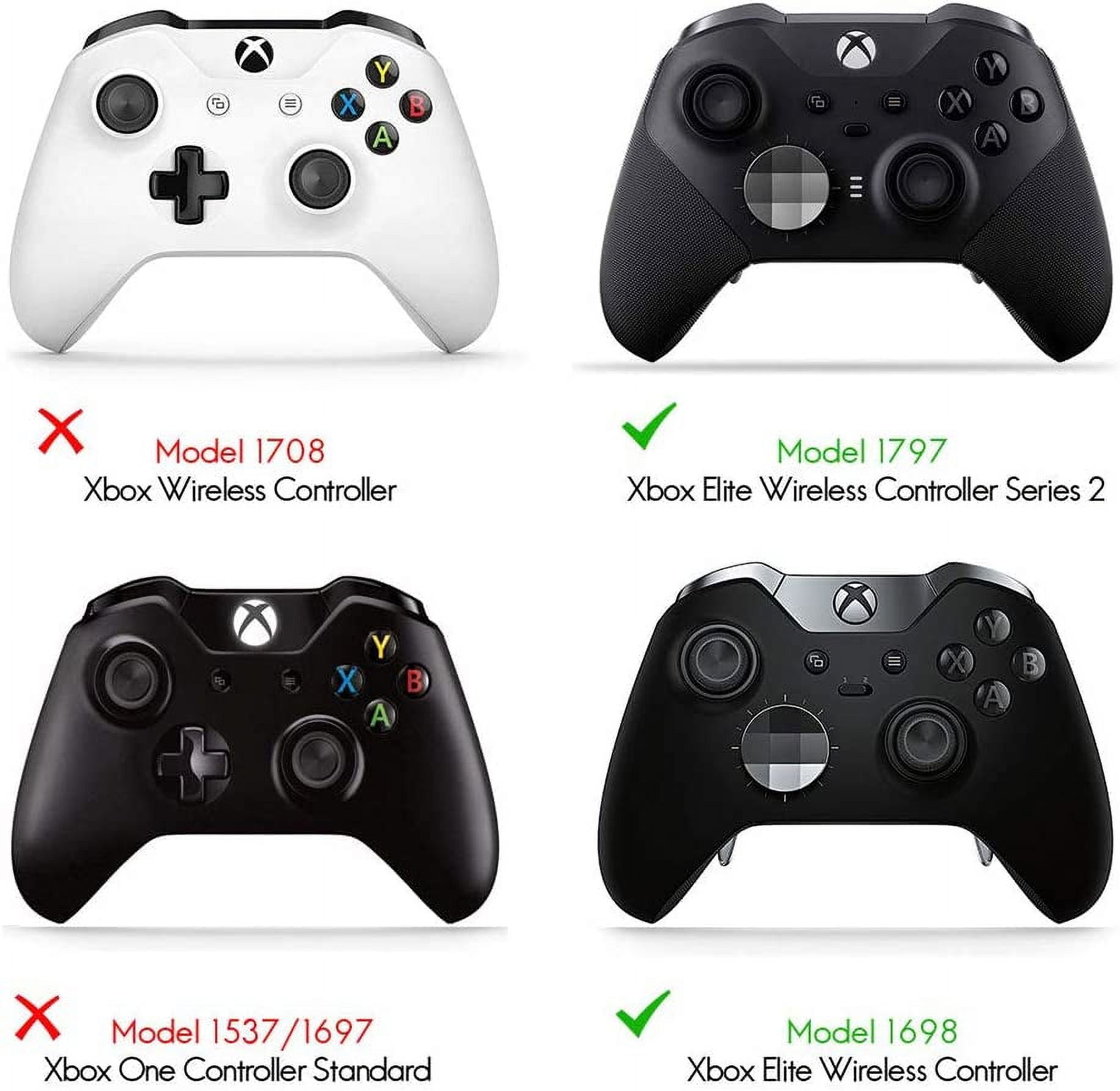 4 pcs Metal Stainless Steel Replacement Paddles for Xbox One Elite Controller Series 2 Q30611