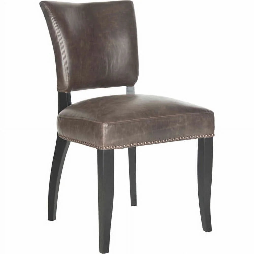 Antique Brown Glam Side Chair, Set of 2 O6962