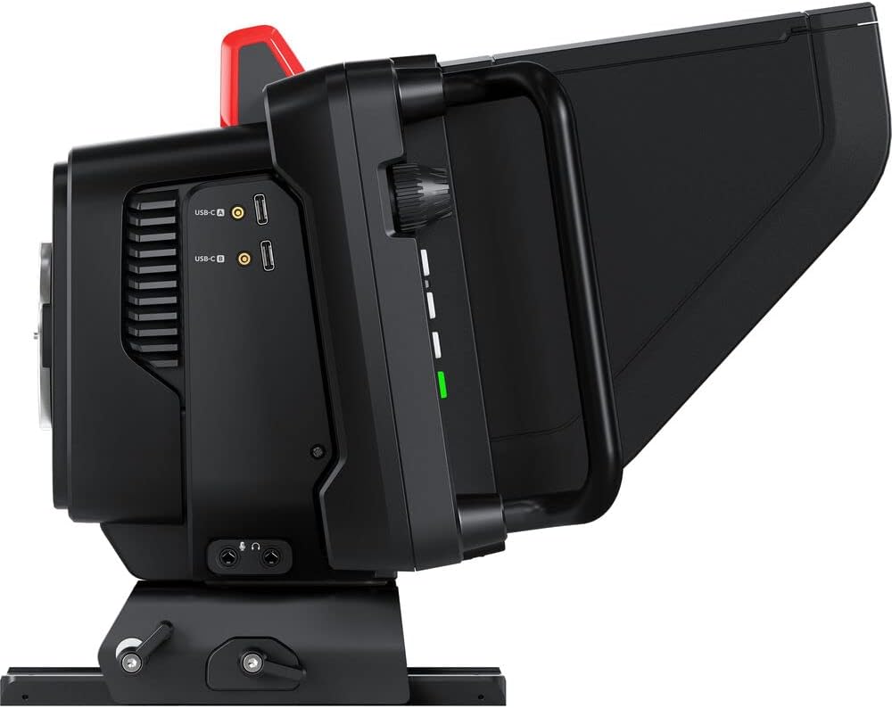 Blackmagic Studio Camera 4K Plus Bundle with AKG K240 Studio Pro Headphones and Screen Cleaning Wipes U418203