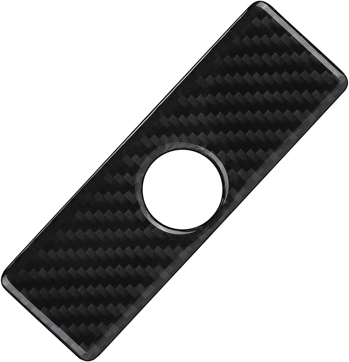 Carbon Fiber Passenger Seat Storage Box Trim Cover A193507