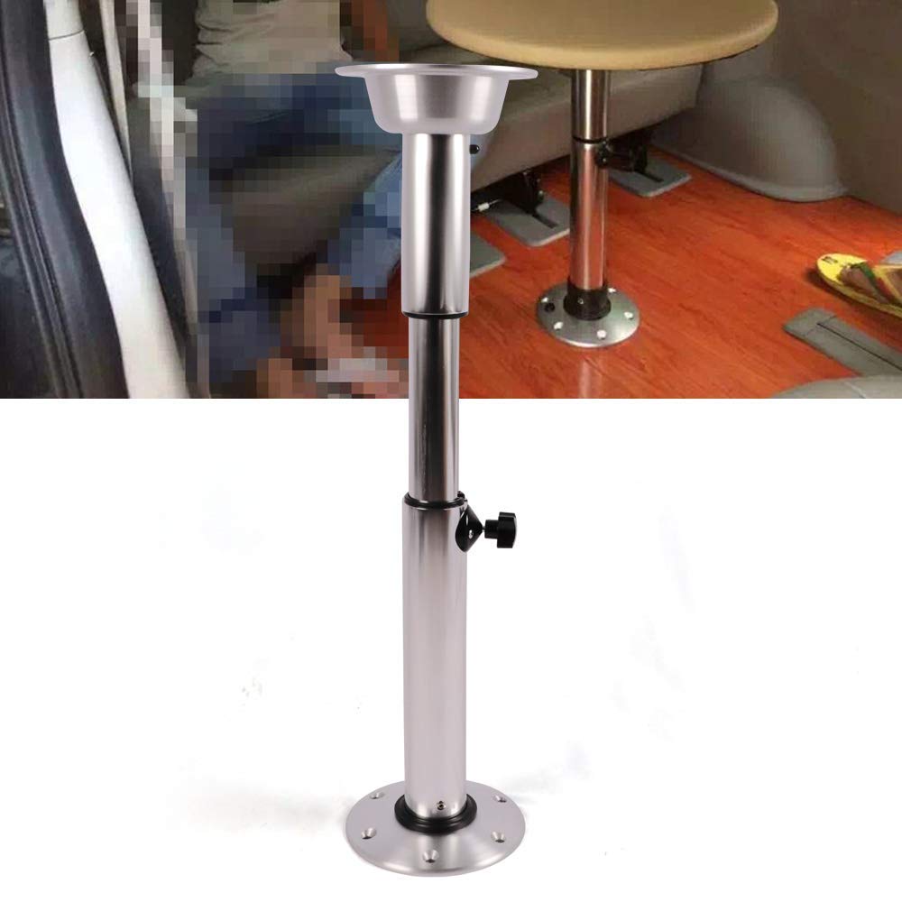 7 Inch Height Adjustable Table Pedestal Stand Base F26907