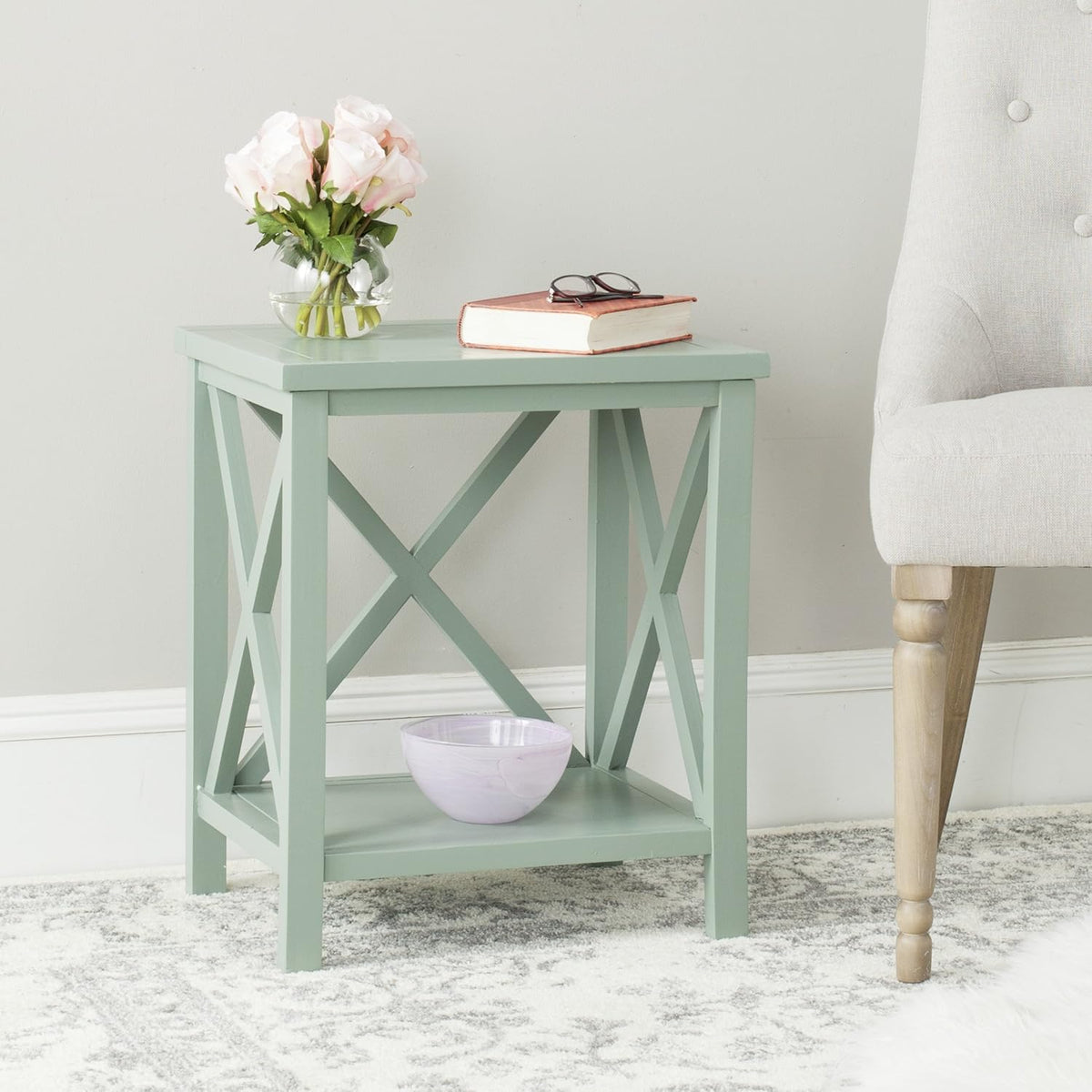 Cross Back End Table T770891