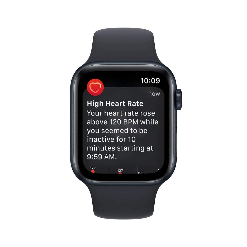 Apple Watch SE 2nd Generation GPS 44mm Midnight Aluminum Case Sport Band G265859