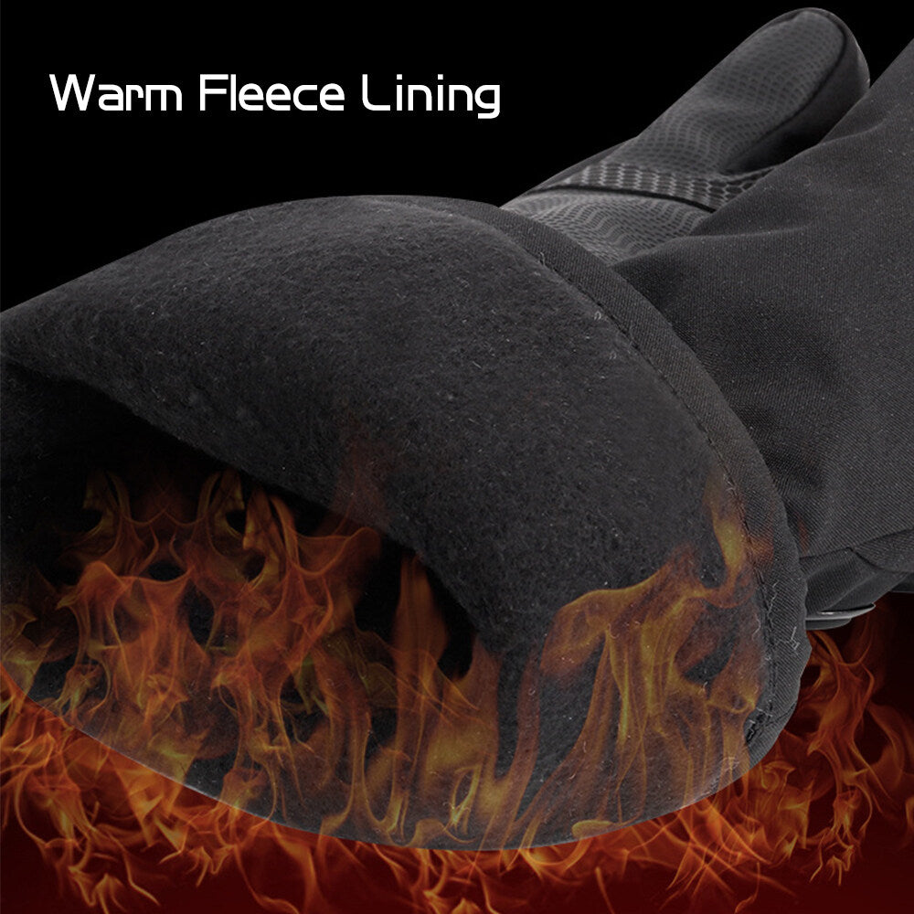 Waterproof Heated Ski Gloves with Battery C902
