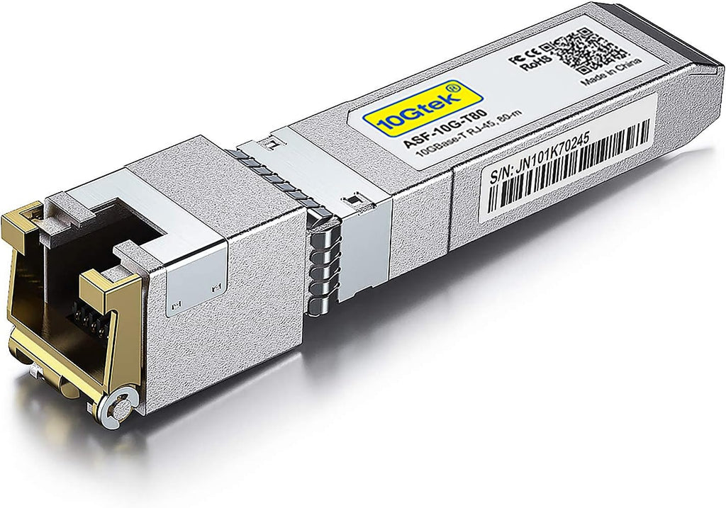 10GBase-T SFP+ Transceiver RJ-45 CAT.6a 30 meters Pack of 2 T297003