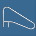 Taupe 3-Bend Braced Return-to-Deck Handrail K67818