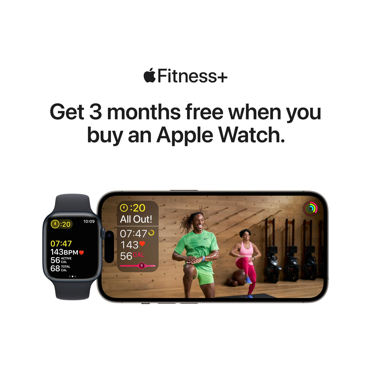 Apple Watch SE 2nd Generation GPS 44mm Midnight Aluminum Case Sport Band G265859
