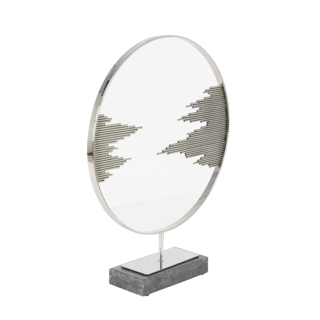 Stainless Steel Marble Decor B4330
