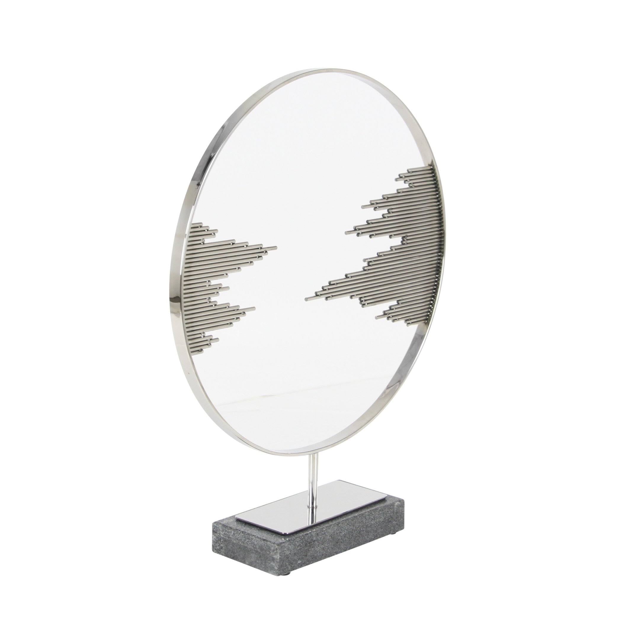 Stainless Steel Marble Decor B4330