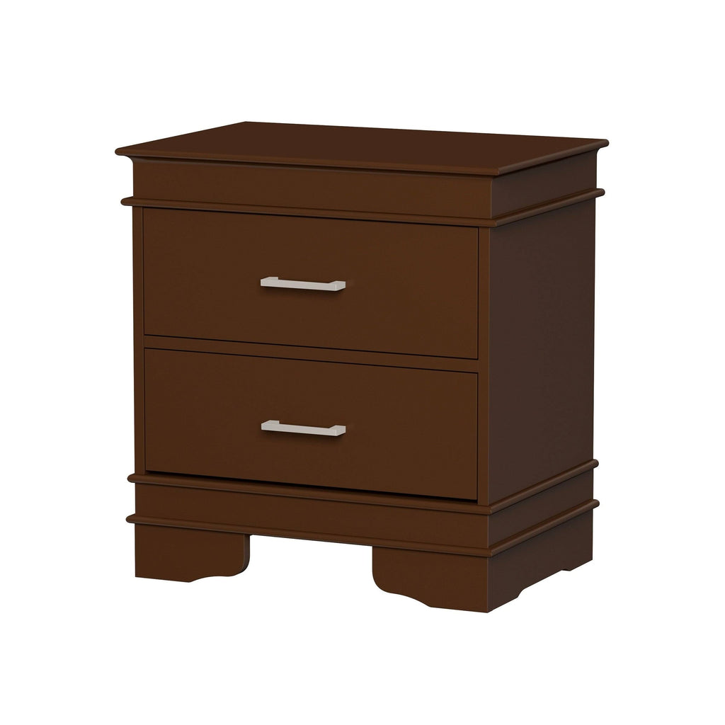 2-Drawer End Table Dark Brown I910161
