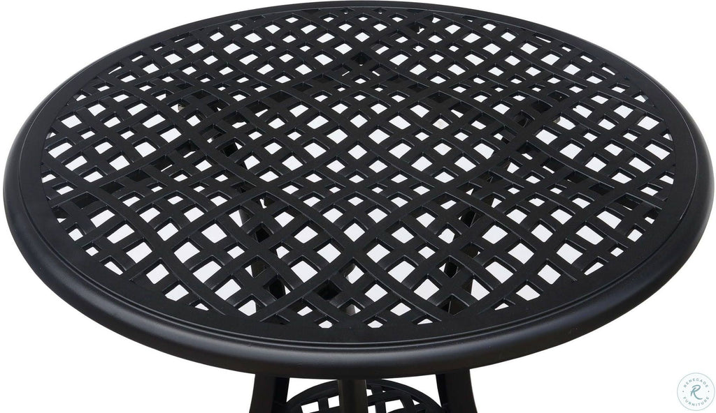 Black Bistro Table Set G59480
