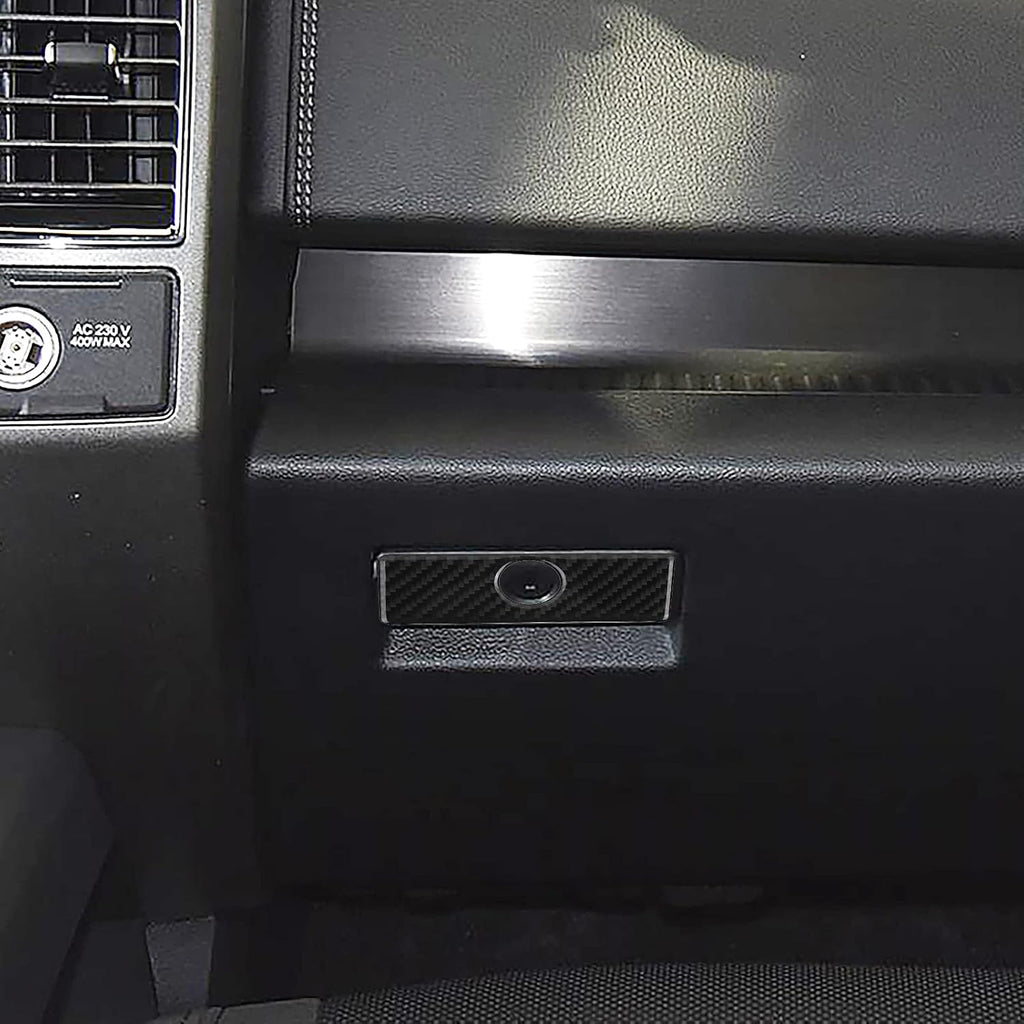 Carbon Fiber Passenger Seat Storage Box Trim Cover A193507