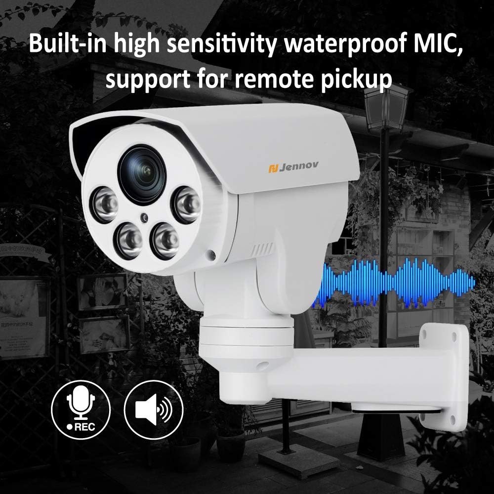 5MP PTZ Outdoor Security Camera with 5X Zoom Night Vision I805630