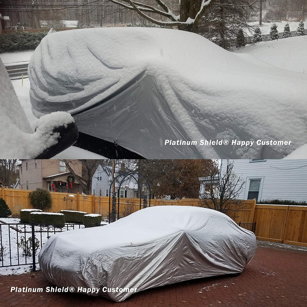 Weatherproof Car Cover with Fleece Lining O778828