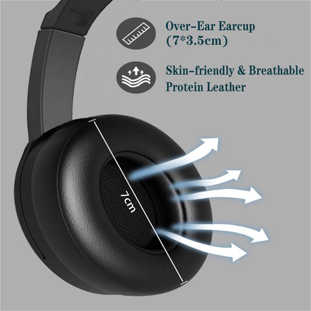 USB Headset with Microphone Noise Cancelling, Wired 3.5mm, Pack of 2 C410