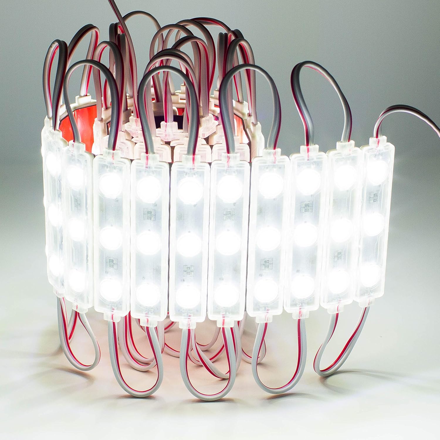 50FT Pure White LED Light with Track M9375
