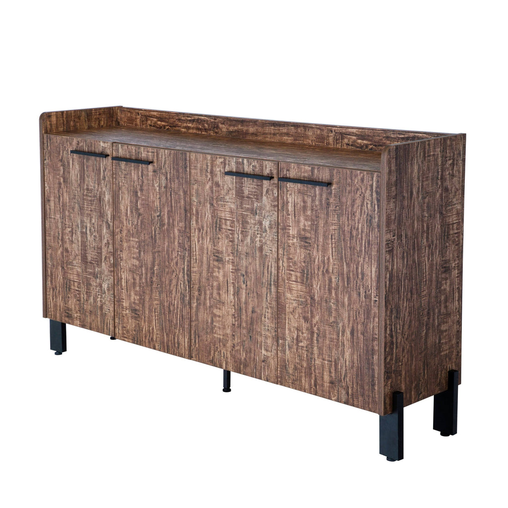 Distressed Sideboard with Two Storage Cabinets X621715