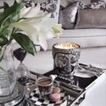 Metallic Silver Scented Novelty Candle G153
