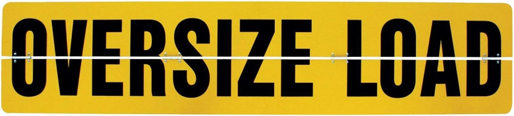 Oversize Load Sign Kit with Aluminum Sign and 2 Spring Warning Flags E549826
