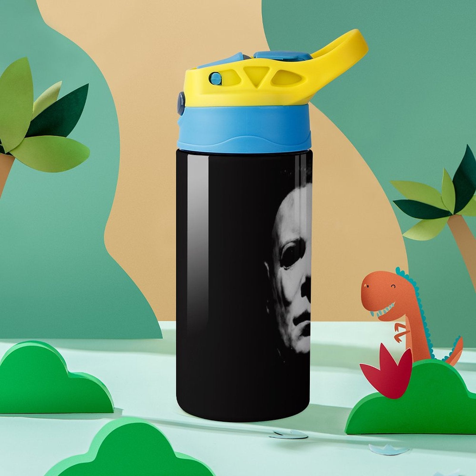 Insulated Stainless Steel Water Bottle With Straw F924