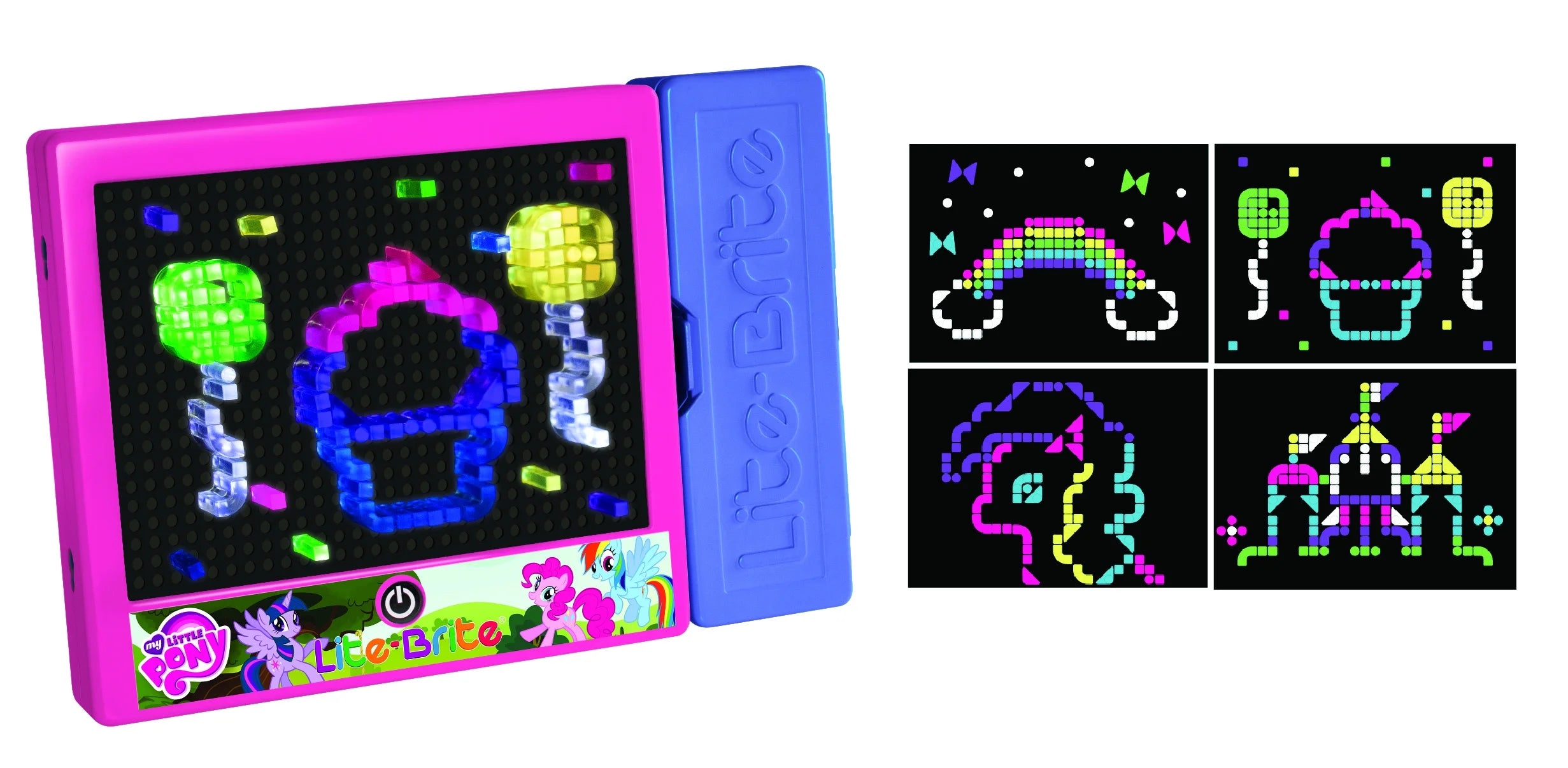 My Little Pony Edition with 150+ Colored Pegs and 4 Light Effects Q890424