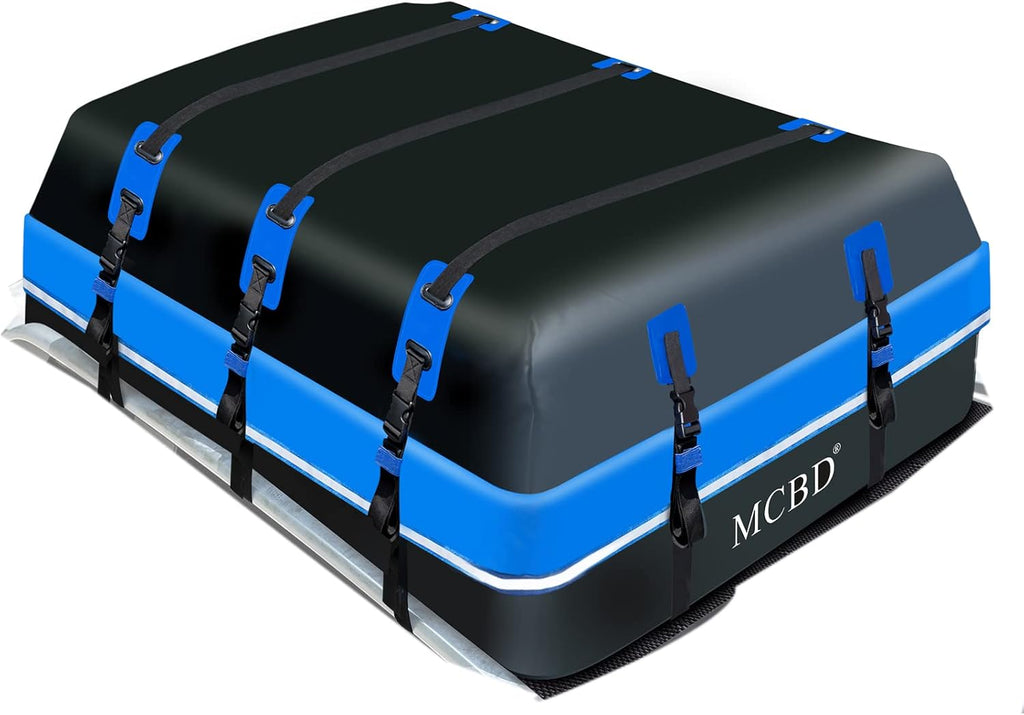 Hitch Cargo Carrier Bag, 20 Cubic Feet, Soft-Shell Waterproof Vehicle Cargo Carrier with 6 Reinforced Straps R3461