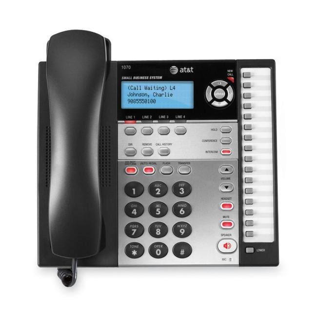 4-Line Corded Phone (2 Pack) with Caller ID L697