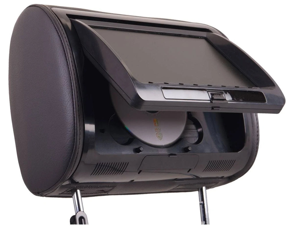 9x22 LCD Monitor Headrest with Built-In DVD Player E552