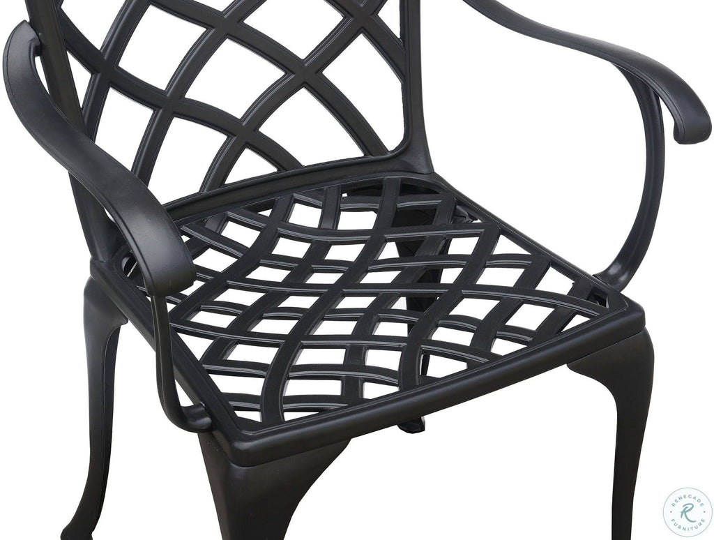 Black Bistro Table Set G59480