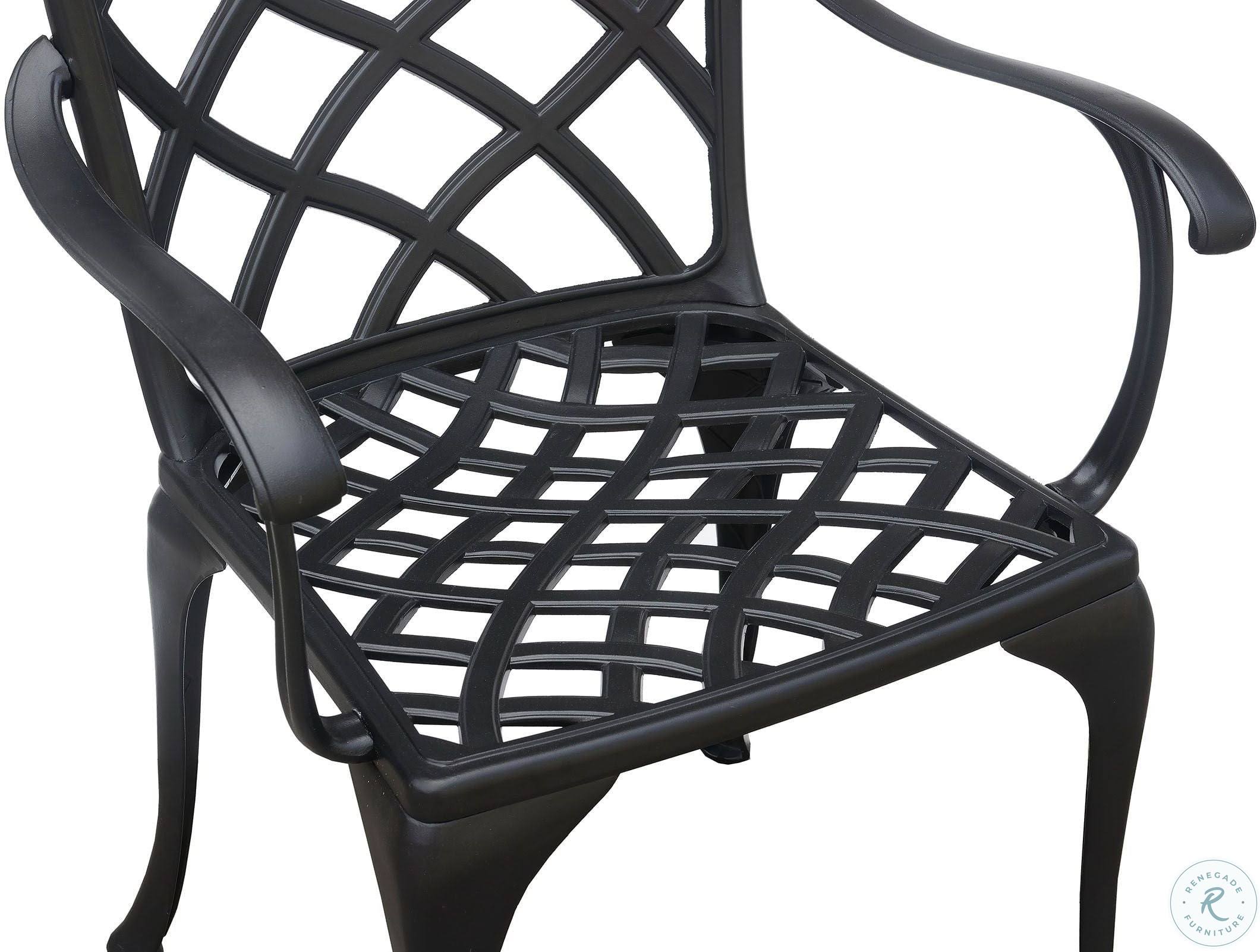 Black Bistro Table Set G59480
