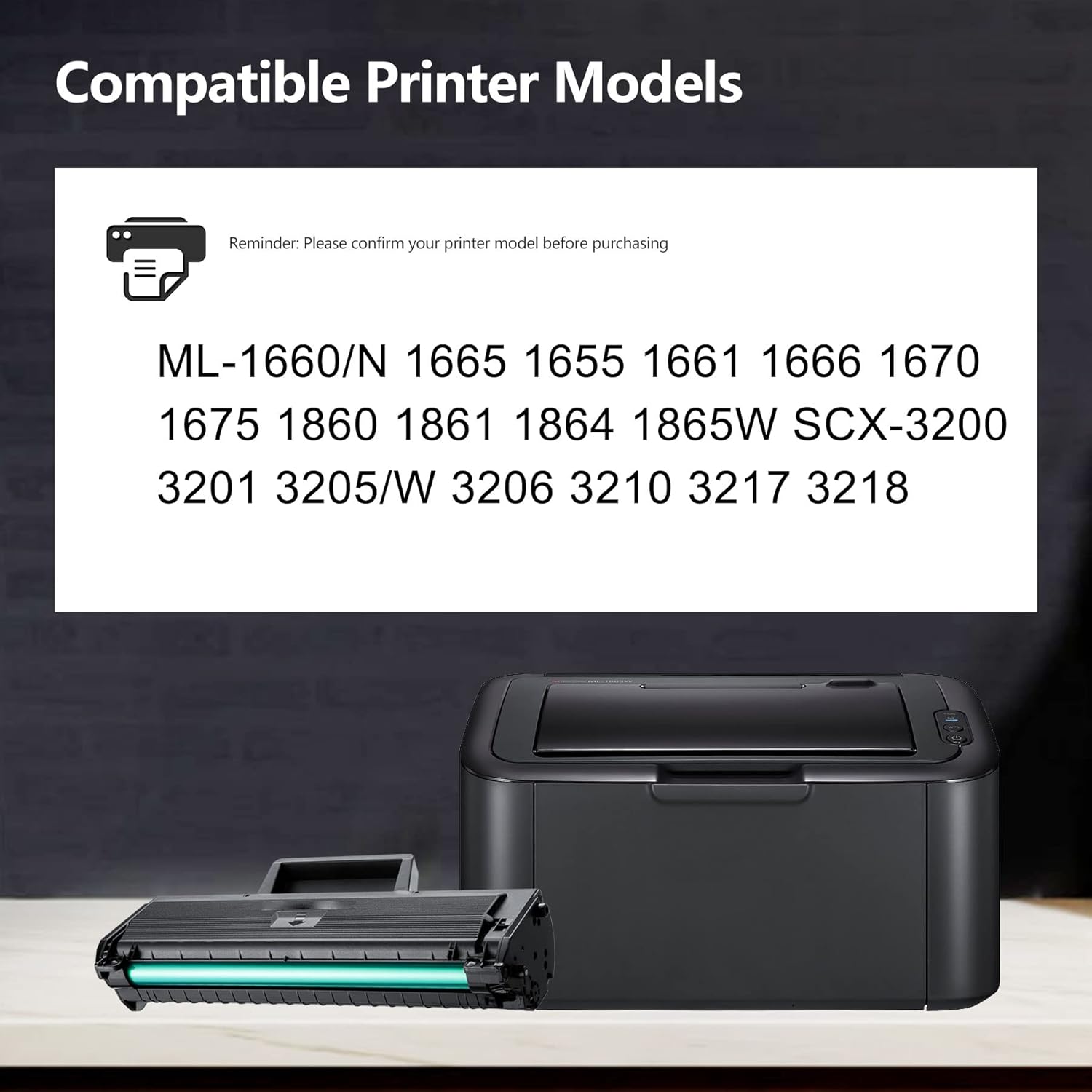 2 Pack Black Toner Cartridge G7379