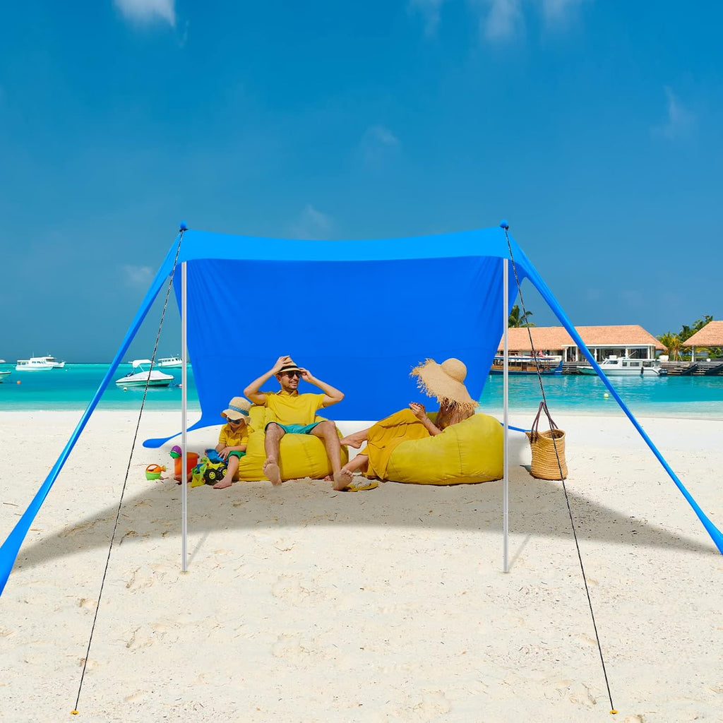 Pop Up Beach Tent Sun Shelter with Storage Bag P35267