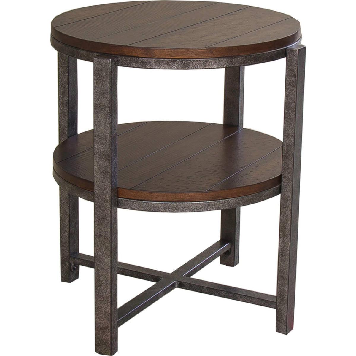 Round End Table Z1224