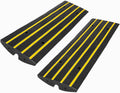Rubber Curb Ramps 2.5 Inch Rise 2 Pack 10 Ton Capacity G82770