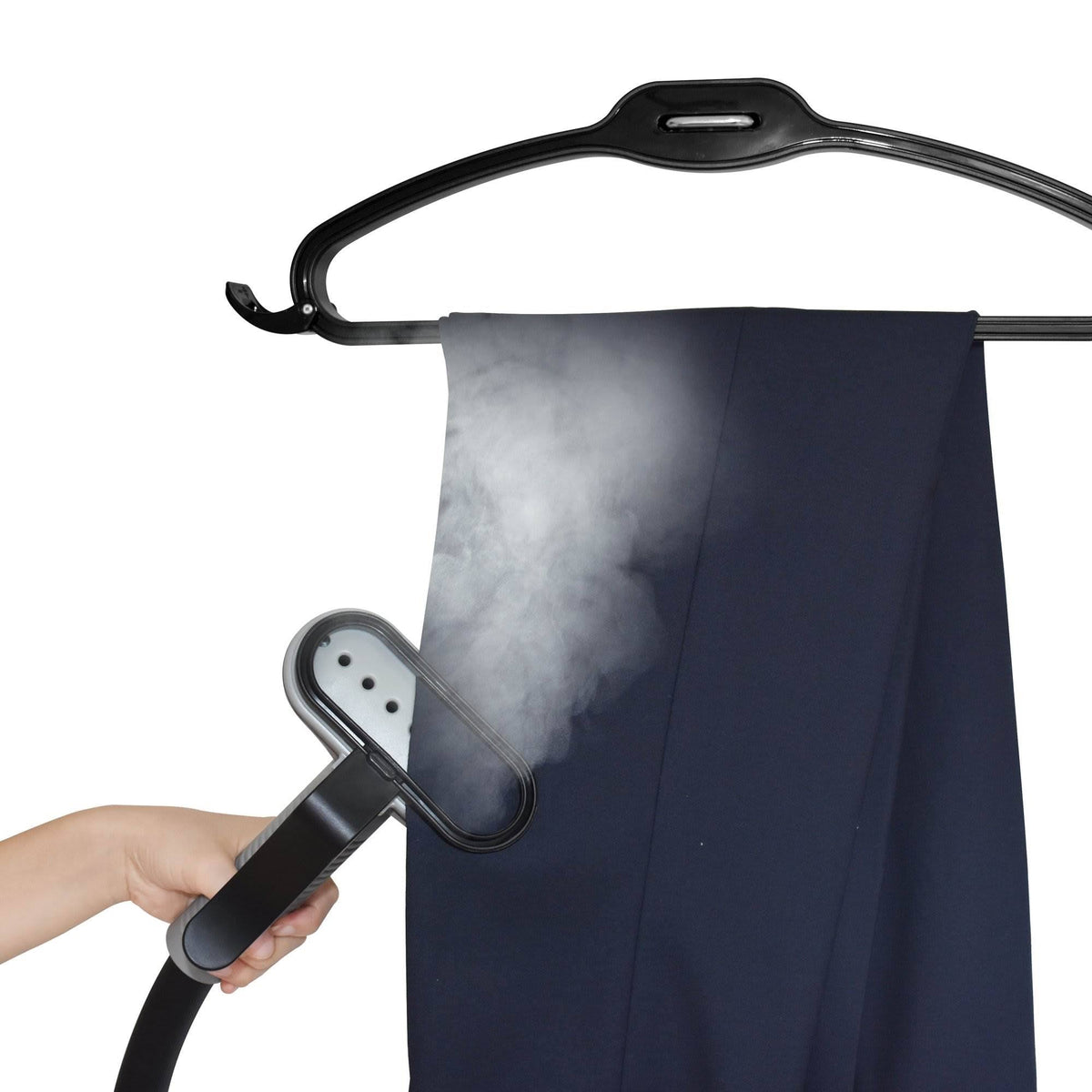 1500W Extra Wide Garment Steamer, Black L32598