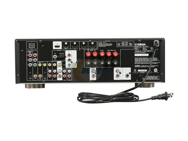 Black 5.1 Channel AV Receiver J822