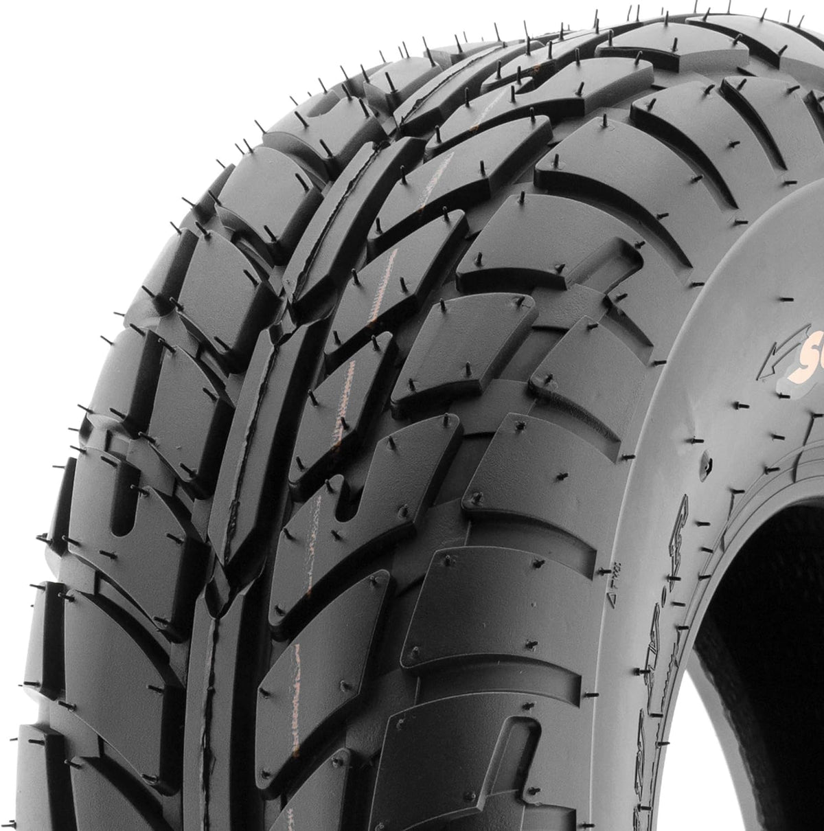 Set of 4 ATV UTV Flat Track Tires 19x6-10 Front & 20x10-9 Rear, 6 PR, Tubeless L498