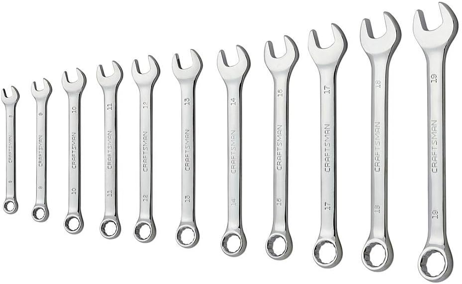 11 Piece Metric Combination Wrench Set T86235