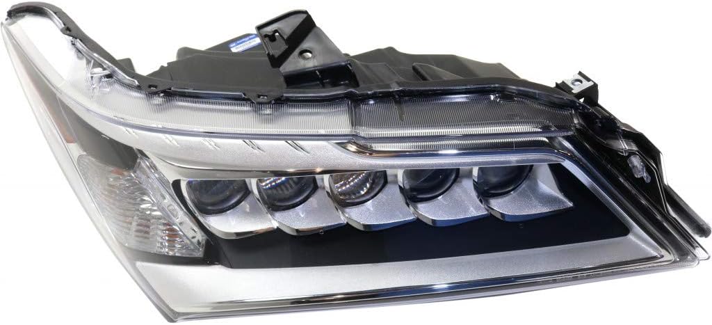 Passenger Side LED Headlight Assembly for Acura MDX 2014 2015 2016 V48446