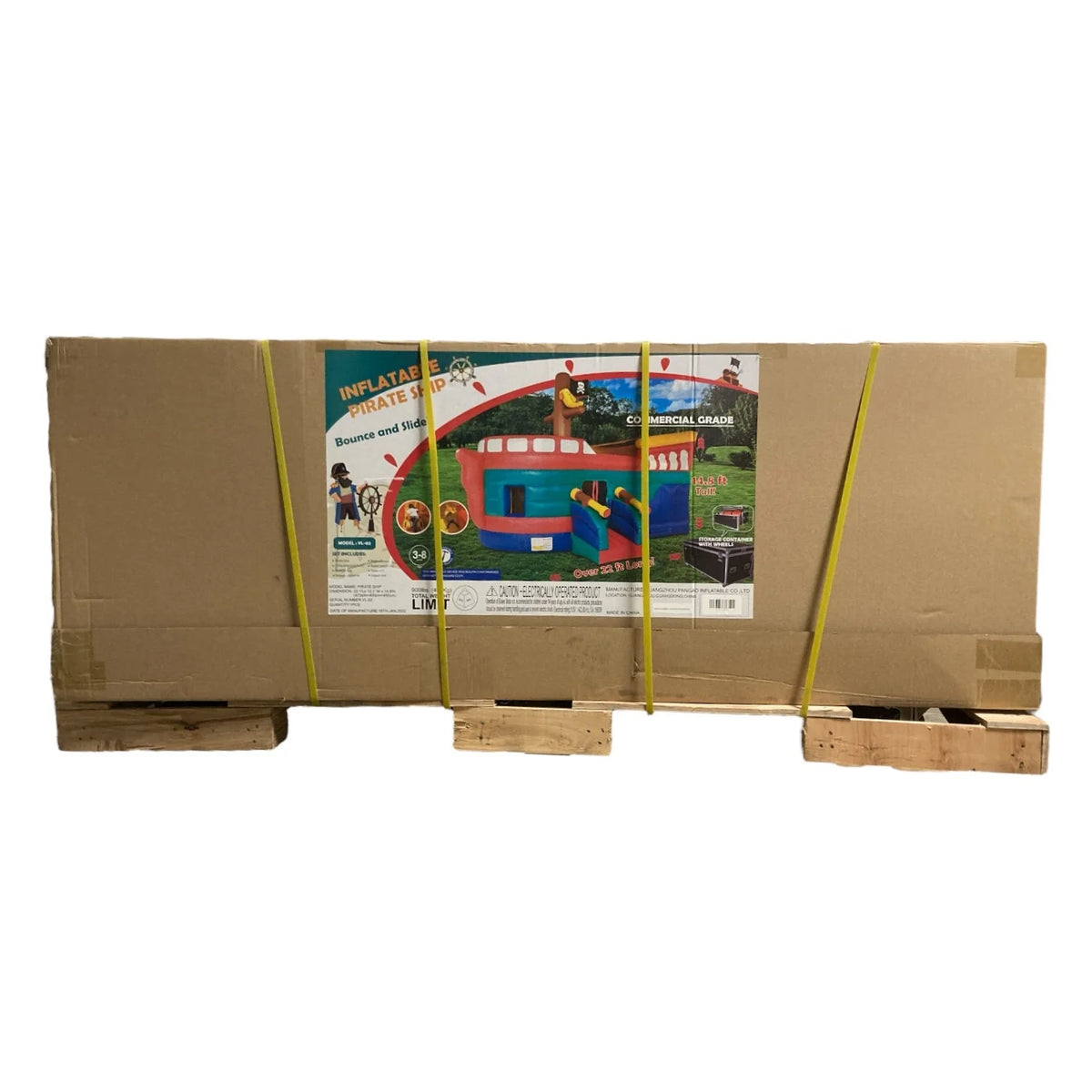 Inflatable Pirate Ship Bouncer F26214