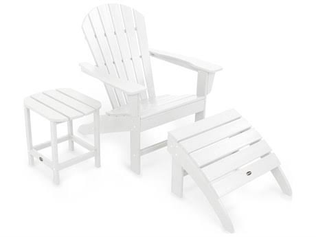 Orange 3-Piece Adirondack Chair Set U14080