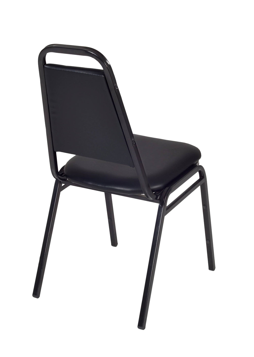 36 in. Breakroom Table with 4 Restaurant Stack Chairs M373671