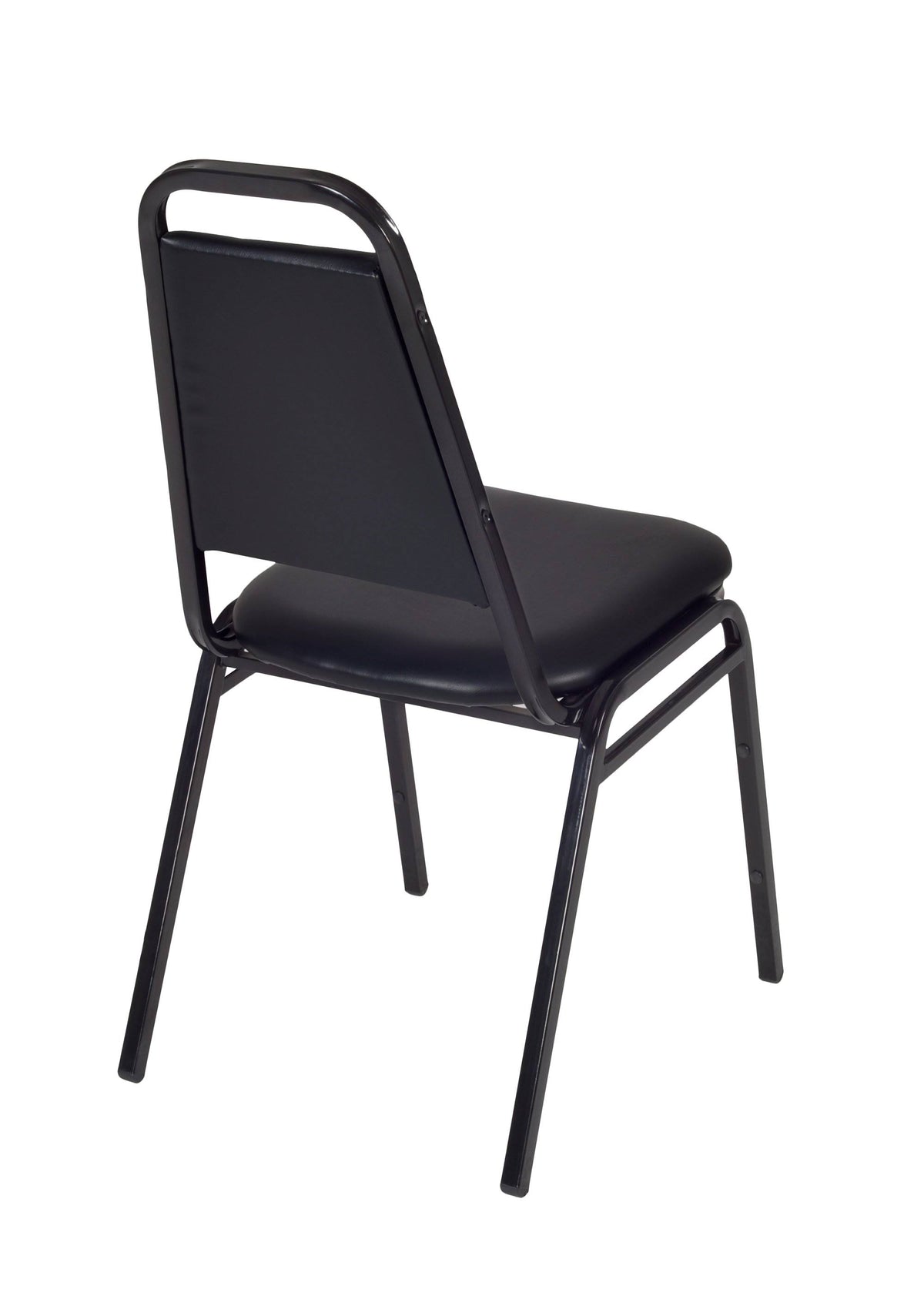 36 in. Breakroom Table with 4 Restaurant Stack Chairs M373671